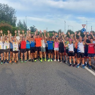 Lessona, in 140 tra runner e camminatori per la corsa tra vigne e sentieri - foto Paolo Vialardi