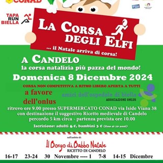 Candelo si prepara alla "Corsa degli Elfi": solidarietà, sport e spirito natalizio.