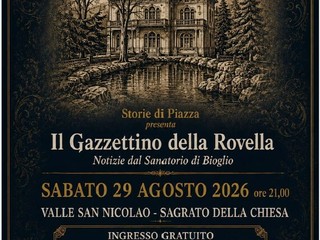 Valle San Nicolao, 20 anni di volontariato: due giorni di festa e solidarietà