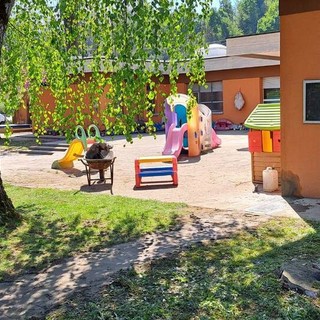 Mongrando, conclusi i lavori di ampliamento e miglioramento della zona esterna dell’asilo nido (foto dalla pagina Facebook di Insieme per Mongrando - Michele Teagno sindaco)