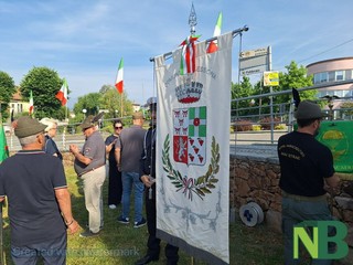 Lessona, il sindaco Cambiè: “Siamo noi a scrivere la Costituzione” ai 70 anni degli Alpini FOTO Nicola Rasolo per newsbiella.it