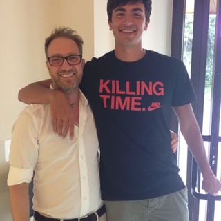 Basket - Laganà a Biella per un saluto