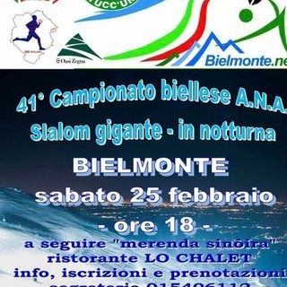 Campionato Biellese A.N.A. di Slalom gigante a Bielmonte