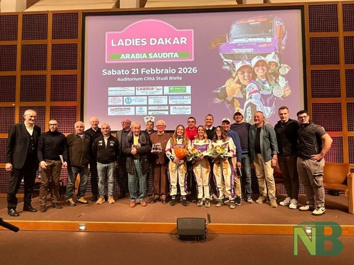 Biella abbraccia le Ladies Dakar: emozioni e grande partecipazione all’Auditorium Città Studi