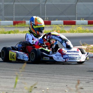 Leonardo De Grandi "alla grande " sul circuito di Cremona Leonardo De Grandi "alla grande " sul circuito di Cremona