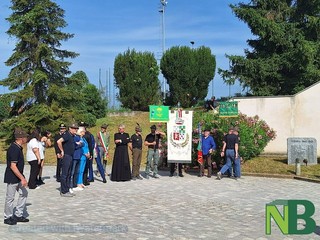 Lessona, il sindaco Cambiè: “Siamo noi a scrivere la Costituzione” ai 70 anni degli Alpini FOTO Nicola Rasolo per newsbiella.it