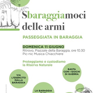 Una passeggiata in Baraggia con "Sbaraggiamoci delle armi" Una passeggiata in Baraggia con "Sbaraggiamoci delle armi"