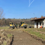Viverone, al via lavori al raccordo tra le passeggiate del lungolago e Masseria (foto dalla pagina Facebook di Viverone Insieme)