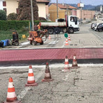 Mongrando, nuovi attraversamenti pedonali: saranno rialzati per una maggiore sicurezza per i pedoni (foto dalla pagina Facebook di Insieme per Mongrando Michele Teagno Sindaco)