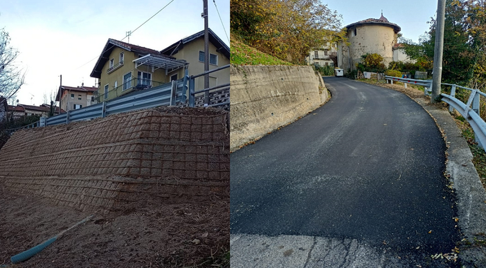 Valdilana, lavori conclusi nelle frazioni Giardino e Fiorina (foto dalla pagina Facebook di Comune di Valdilana) Valdilana, lavori conclusi nelle frazioni Giardino e Fiorina (foto dalla pagina Facebook di Comune di Valdilana)