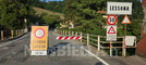 Lessona, chiude via Cesone per cedimento stradale: cambia la viabilità sulla SP219 dal Ponte Guelpa (foto di Catia Ciccarelli per newsbiella.it)