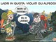 Alpeggi biellesi nel mirino dei vandali: l'inciviltà sale in quota - Illustrazione di Giovanni Cavallo