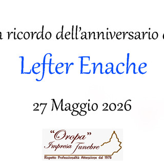 Lefter Enache - Anniversario