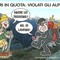Alpeggi biellesi nel mirino dei vandali: l'inciviltà sale in quota - Illustrazione di Giovanni Cavallo