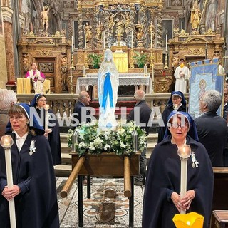 La Madonna di Lourdes per le vie di Biella: il cammino dei fedeli
