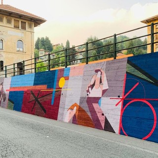 Nuovo murales a Valdilana ad opera di Passaggio a Oriente