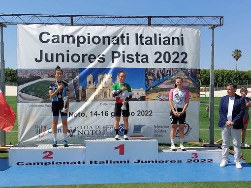 Ciclismo, la biellese Camilla Marzanati si aggiudica due ori ai campionati italiani su pista