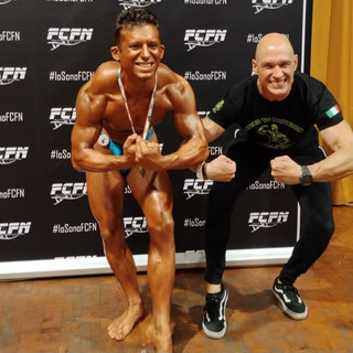 Finale Italiana di Natural Bodybuilding, 7° posto per Marco Mosca di Hero Club di Biella