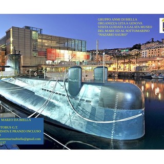 Uscita a Genova per ANMI Biella: visita al Museo del Mare