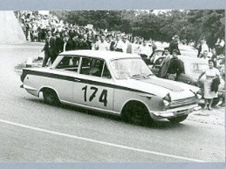 Cortina Ford Lotus con guida a destra FOTO copyright Roberto Marchisotti