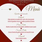 San Valentino, a Biella una cena romantica firmata Simone De Mori