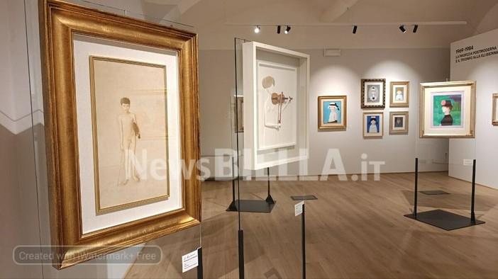 Biella, al Palazzone la mostra dedicata ad Antonio Bueno FOTO e VIDEO Mattia Baù per newsbiella.it