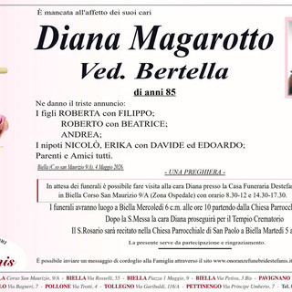 Diana Magarotto, Ved. Bertella