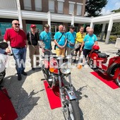 Biella, spazio agli appassionati di moto d'epoca FOTO e VIDEO di Massimo Giacobbe per newsbiella.it