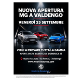 MG apre un nuovo showroom a Valdengo: inaugurazione il 25 settembre MG apre un nuovo showroom a Valdengo: inaugurazione il 25 settembre