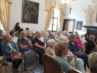 A Palazzo dei Principi di Masserano ospite Michela Martignoni FOTO A Palazzo dei Principi di Masserano ospite Michela Martignoni FOTO