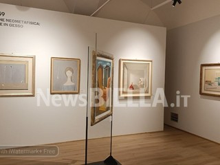 Biella, al Palazzone la mostra dedicata ad Antonio Bueno FOTO e VIDEO Mattia Baù per newsbiella.it