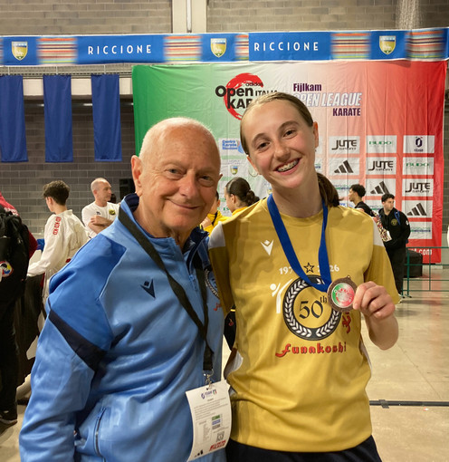 Karate, Martina Ciliesa è medaglia di bronzo all’Open League