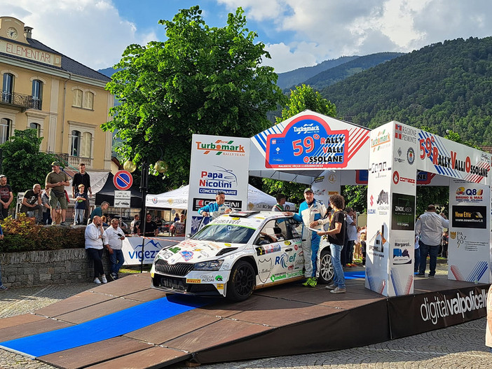 Biella Corse, due terzi posti al Rally delle Valli Ossolane