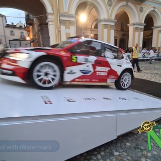 Rally della Lana, nella prima speciale di Oropa in testa Mabellini, foto Ciccarelli per newsbiella.it