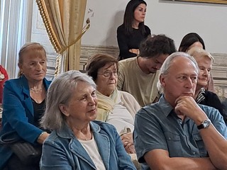 A Palazzo dei Principi di Masserano ospite Michela Martignoni FOTO A Palazzo dei Principi di Masserano ospite Michela Martignoni FOTO