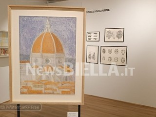 Biella, al Palazzone la mostra dedicata ad Antonio Bueno FOTO e VIDEO Mattia Baù per newsbiella.it
