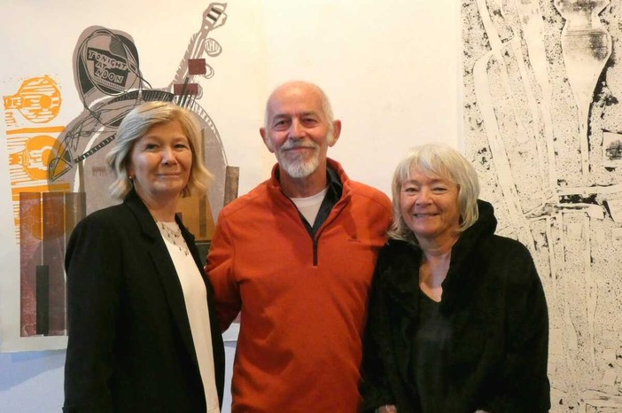 A Biella la mostra  "MESSINSCENA" di Roberto Gianinetti e Chiara Mazzeri FOTO Paolo Rosazza Pela
