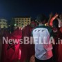 Biella, in piazza Falcone ci sarà il maxischermo per la partita dei Mondiali tra Marocco e Francia (foto di repertorio)