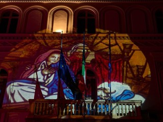 A Biella un nuovo evento natalizio: il mapping illumina Palazzo Oropa A Biella un nuovo evento natalizio: il mapping illumina Palazzo Oropa