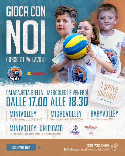 Open Day Minivolley di Scuola Pallavolo Biellese Open Day Minivolley di Scuola Pallavolo Biellese