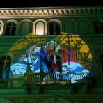 A Biella un nuovo evento natalizio: il mapping illumina Palazzo Oropa
