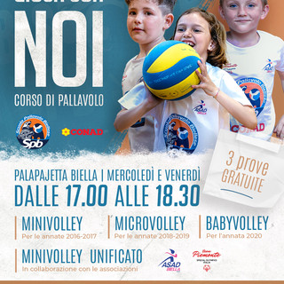 Open Day Minivolley di Scuola Pallavolo Biellese