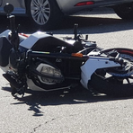 Ancora incidenti nel Biellese, due motociclisti in ospedale (foto di repertorio)