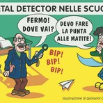 Violenza tra i banchi di scuola: "La risposta non può fermarsi all’ingresso" - Illustrazione di Giovanni Cavallo