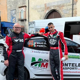 Con il cuore sulla strada: il debutto del giovane biellese Gregorio Maio al Rally Valle Arroscia