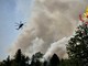 Incendio Monte Barone, 58 lanci tra elicottero e Canadair: fronte nella pineta FOTO archivio Incendio Monte Barone, 58 lanci tra elicottero e Canadair: fronte nella pineta FOTO archivio
