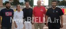 Biella, oltre 200 persone in piazza Falcone per Francia-Marocco: una serata all'insegna dello sport e dell'integra-zione FOTO e VIDEO