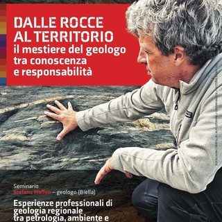 Il Geologo biellese Maffeo in cattedra all'Università di Pavia