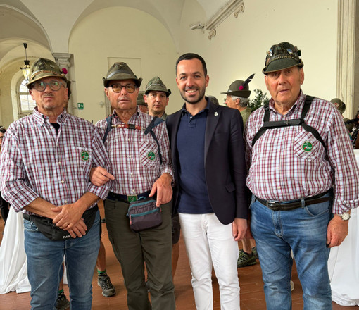Non solo gli Alpini, all’Adunata di Genova anche l’assessore di Biella Maiolatesi