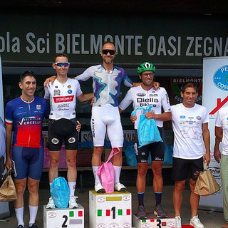 Ciclismo, Ottino e Milone sono 1° alla Campiglia Cervo-Bielmonte